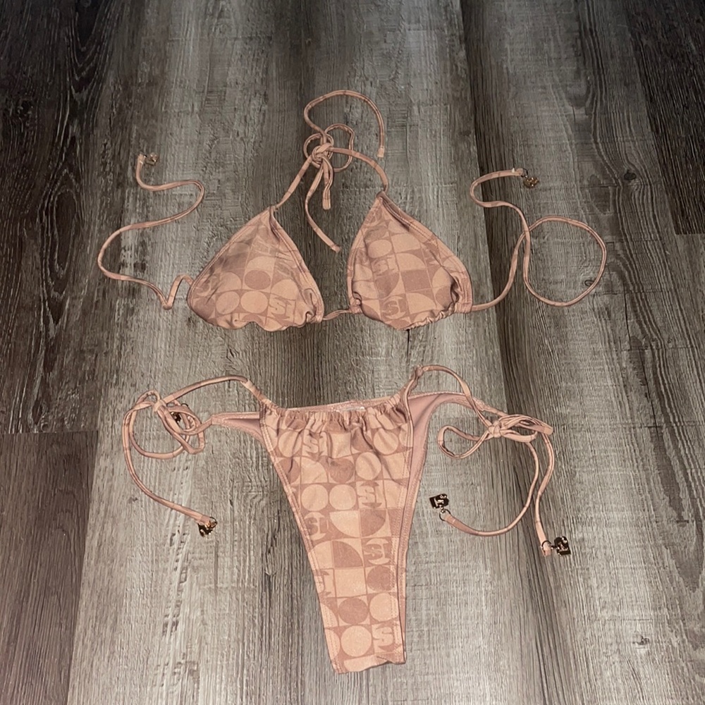 Nude Sports Illustrated bikini with logo!